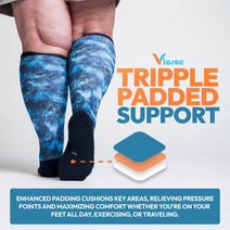 Basics EasyStretch™ Socks Bundle 6-Pack Nav Image 9
