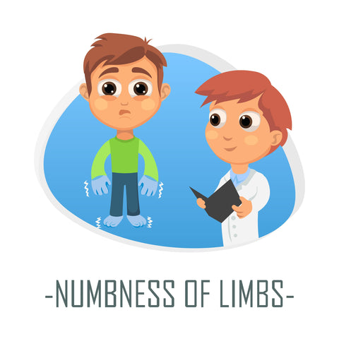 Numbness of limbs