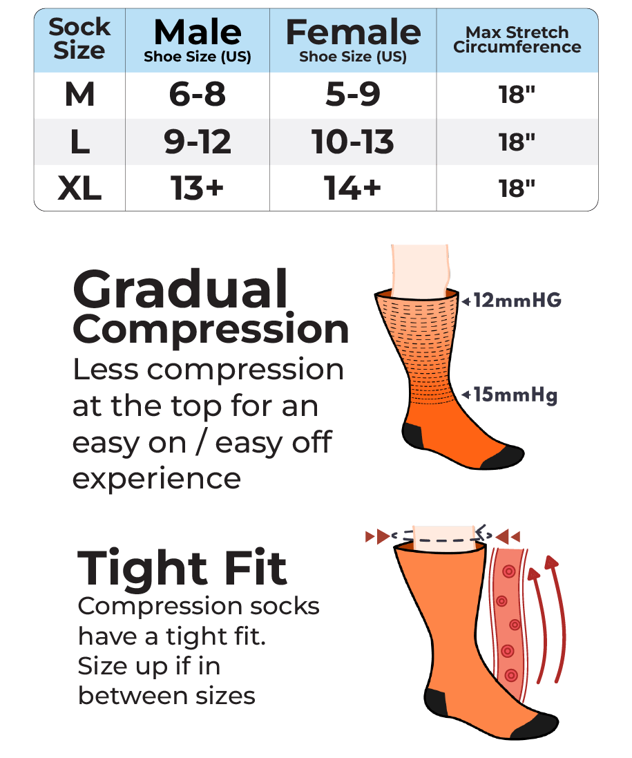 Tan Diabetic Compression Socks - Therapy Socks | Viasox