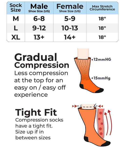 Christmas Winter Doe Compression Socks | Viasox