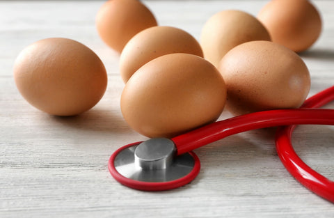 Eggs and stethoscope