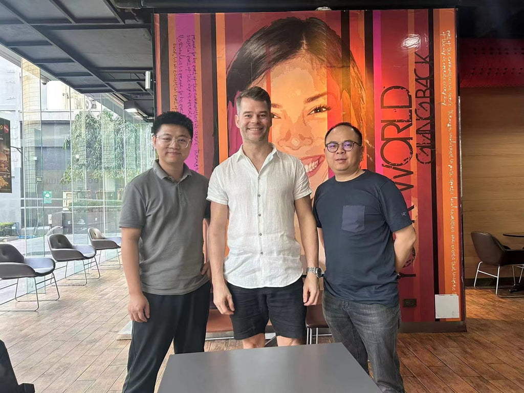 Intehill team met Neil in Bangkok