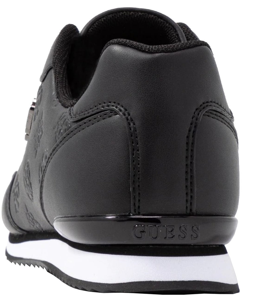 womens black guess trainers