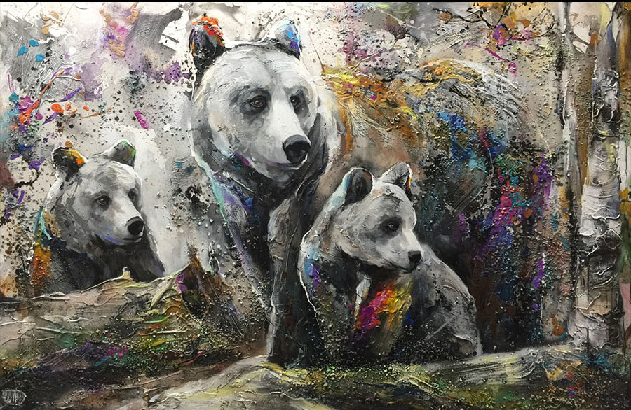 Miri Rozenvain bear painting
