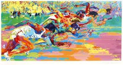 Olympic Track LeRoy Neiman 1970