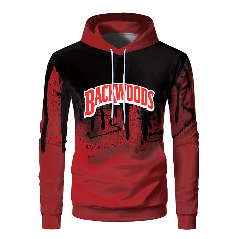 red backwood hoodie