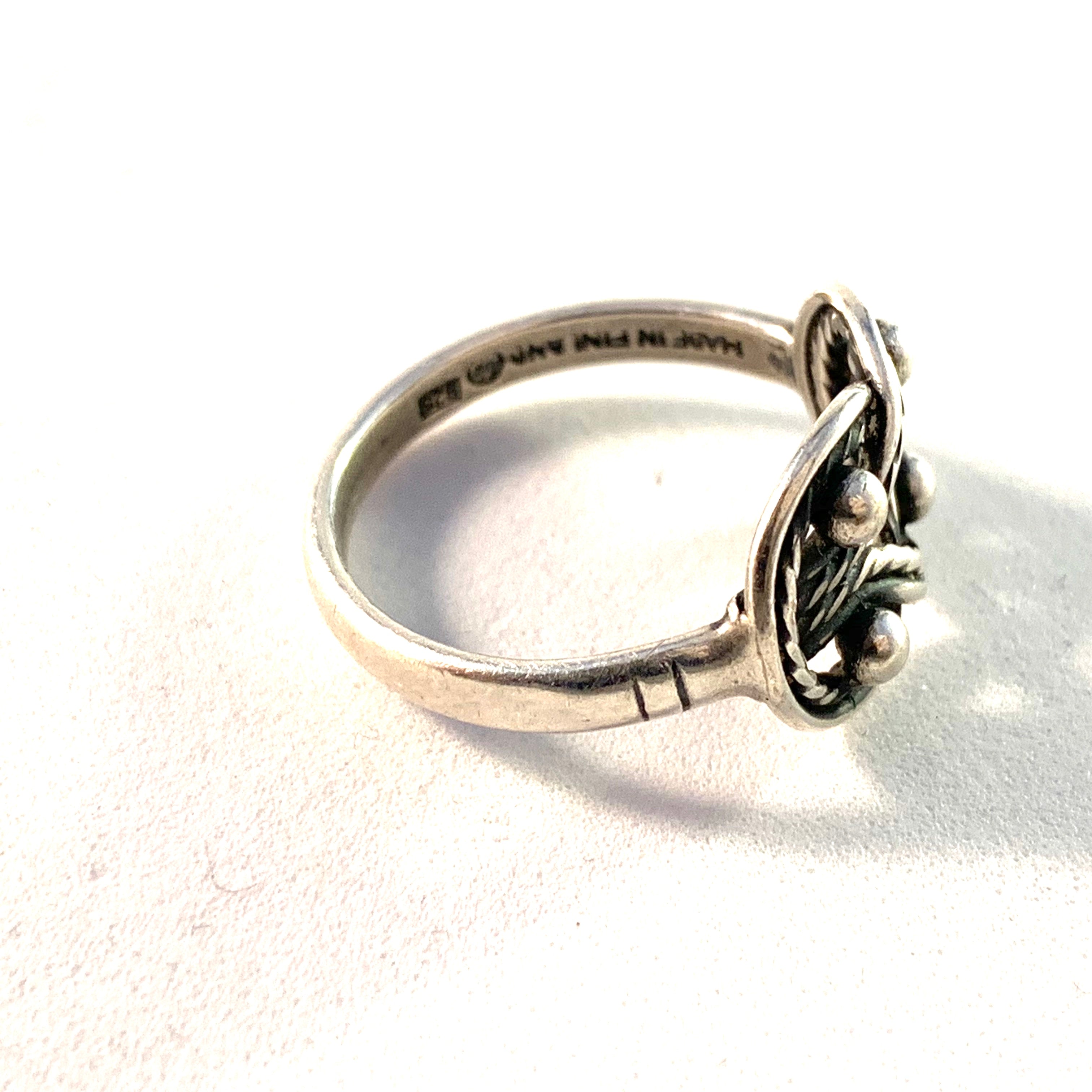 Kalevala Koru, Finland. Vintage Sterling Teljä Maiden Love Knot Ring. – T  Niklasson Gallery