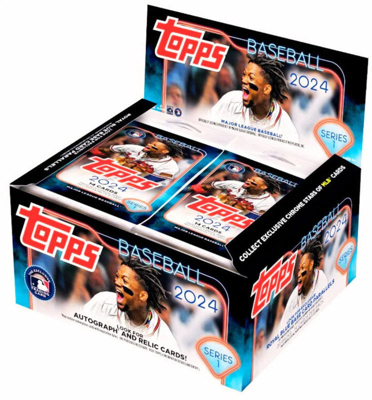 a 2024 topps baseball hobby box