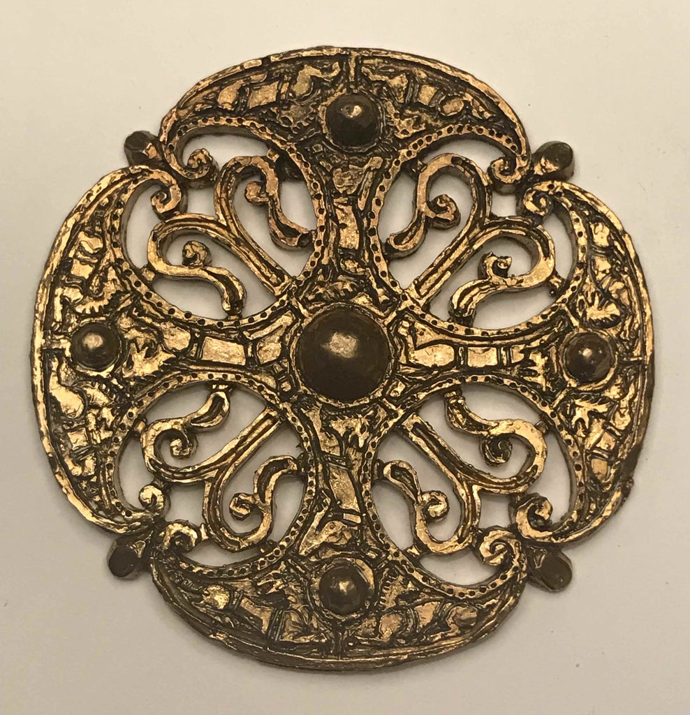 Anglo Saxon Brooch from the Galloway hoard U-51 | Raymond's Quiet Press