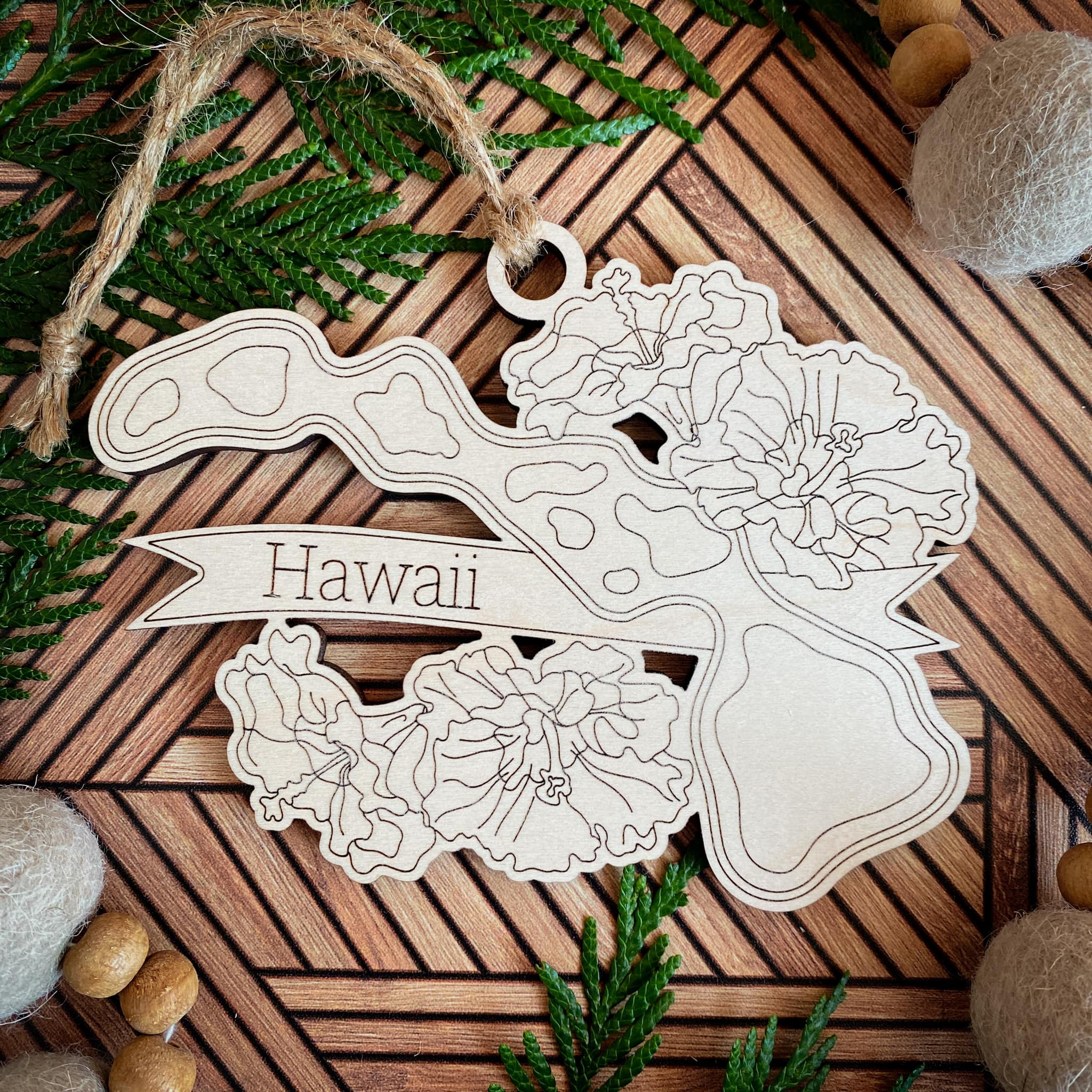 State of Hawaii Ornament