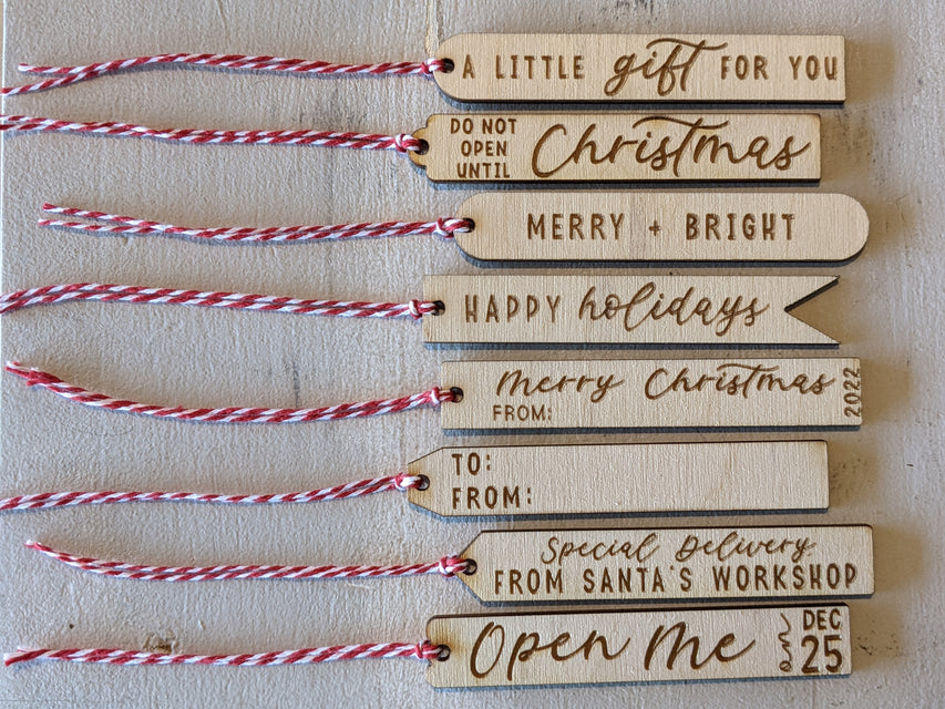 Thin Gift Tags