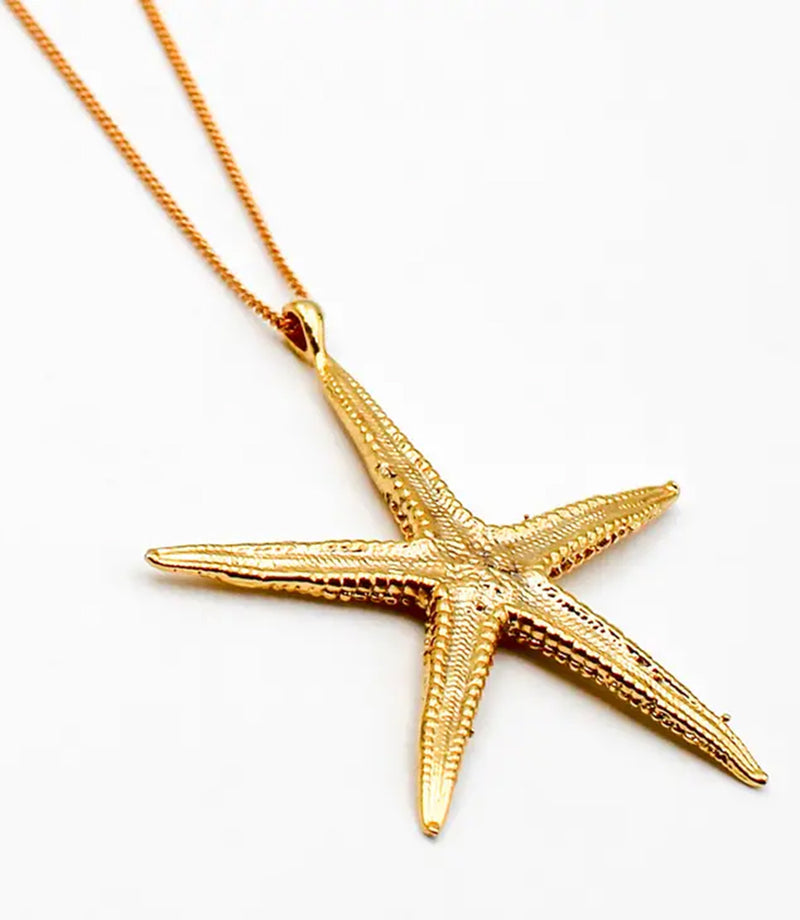Tell Your Story: SUMMER STORY Starfish Pendant Short Chain Necklace – US  Jewelry House