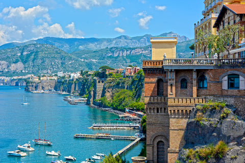 Sorrento, a coastal town in southwestern Italy