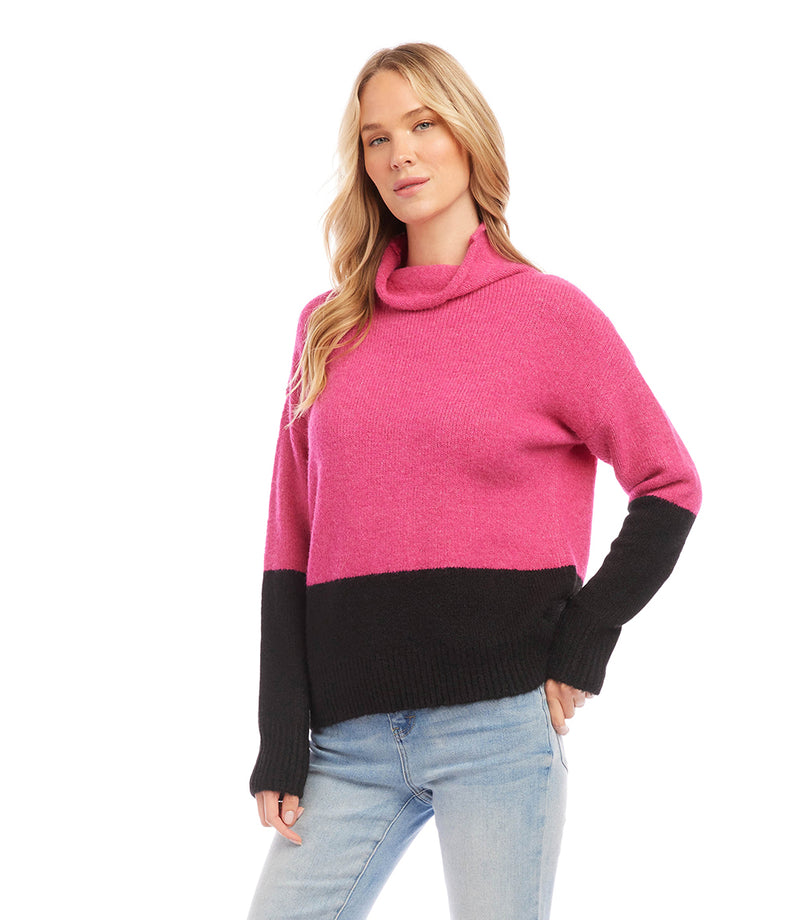 Multi Colorblock Sweater | Karen Kane