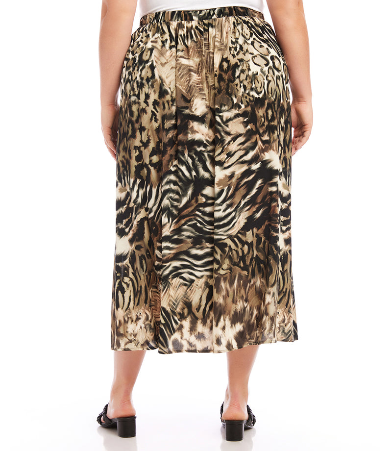 Leopard Print Leggings Are Our Answer To Summer's Leopard Print Midi Skirts