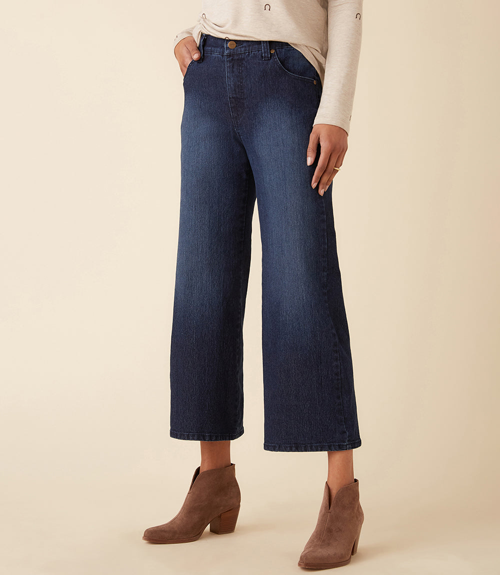 Wide-Leg Jeans