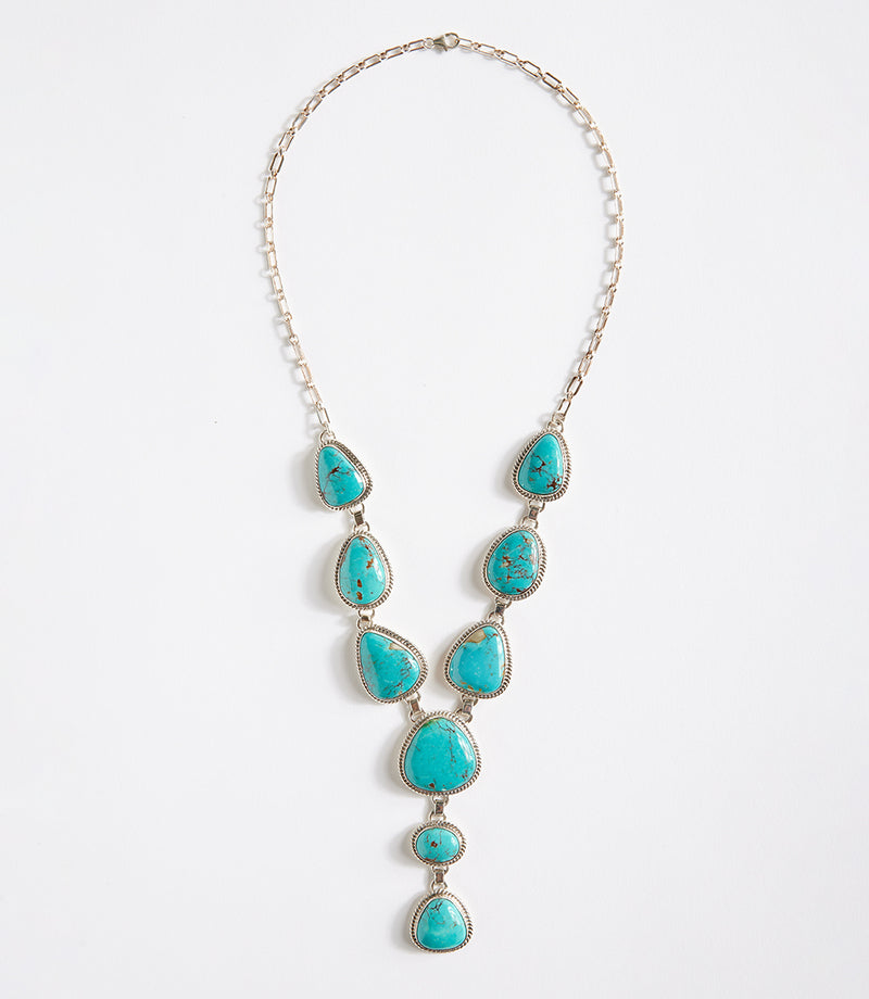 Royston Statement Lariat Necklace