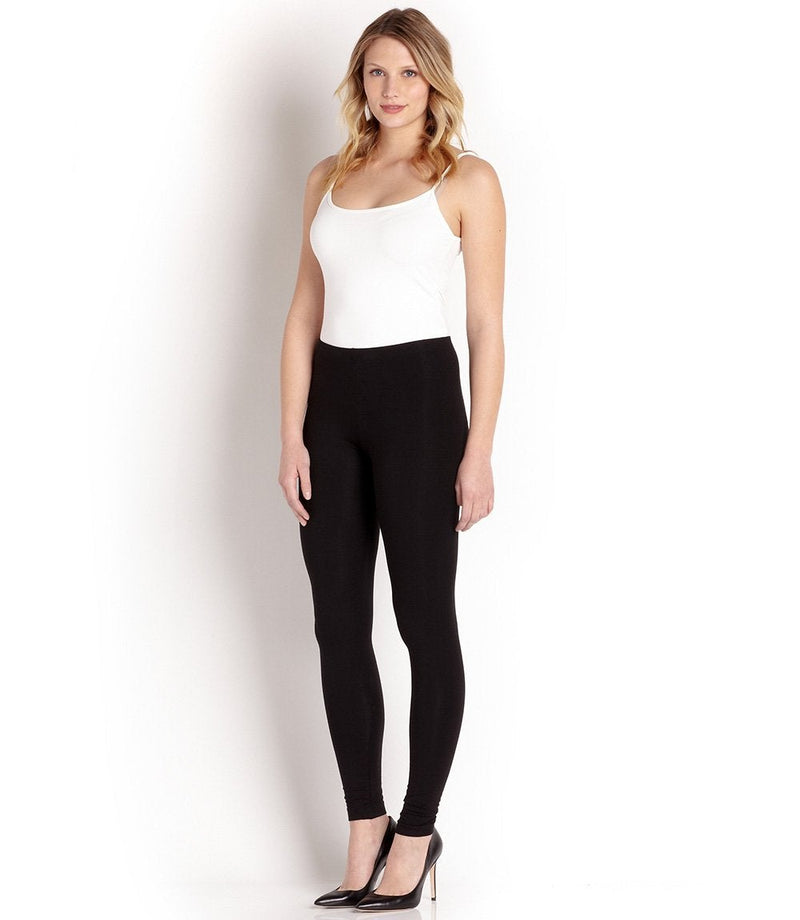 Buy Queen Lyca Women's Cotton Leggings (Size XL) (Black) at