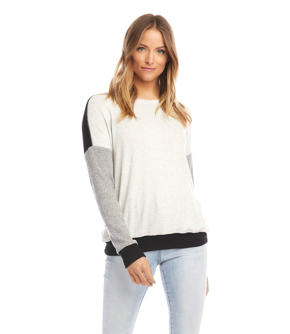  Karen Kane Women's Colorblock Pullover