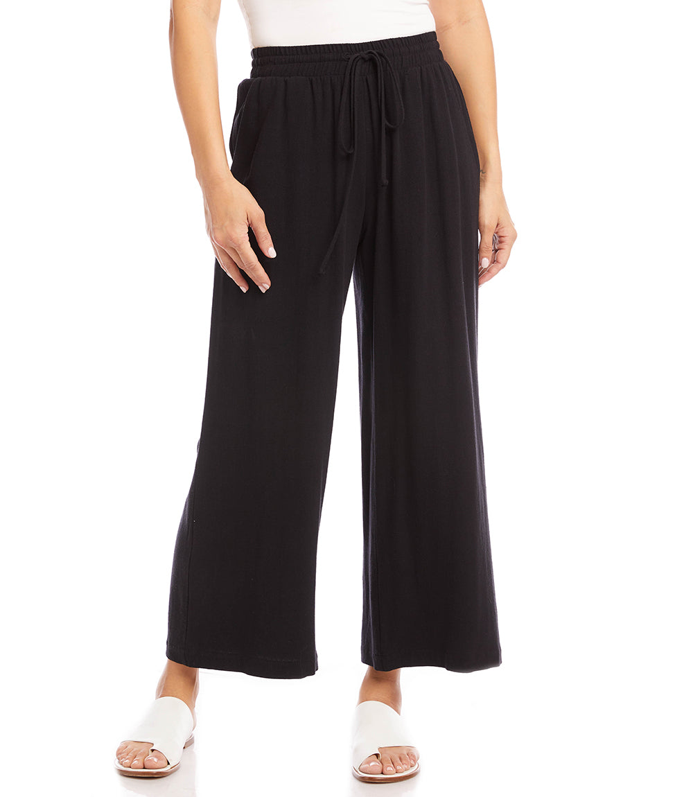 Black Cropped Pants | Karen Kane