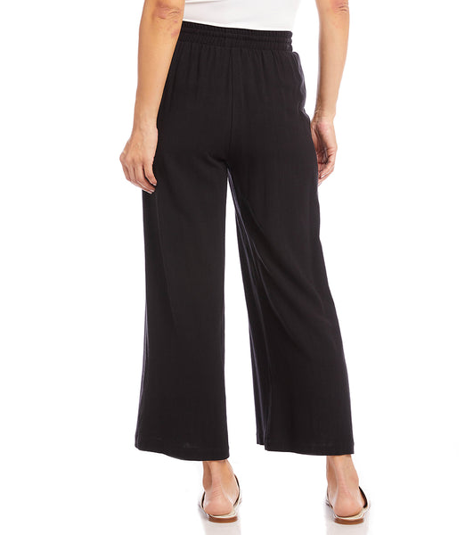 Black Cropped Pants | Karen Kane