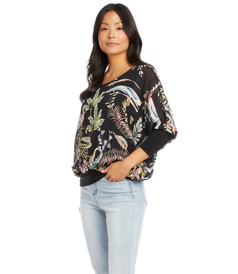 Karen Kane, Inc. Karen Kane Blouson Sleeve Women's Top - Jonah & Sage