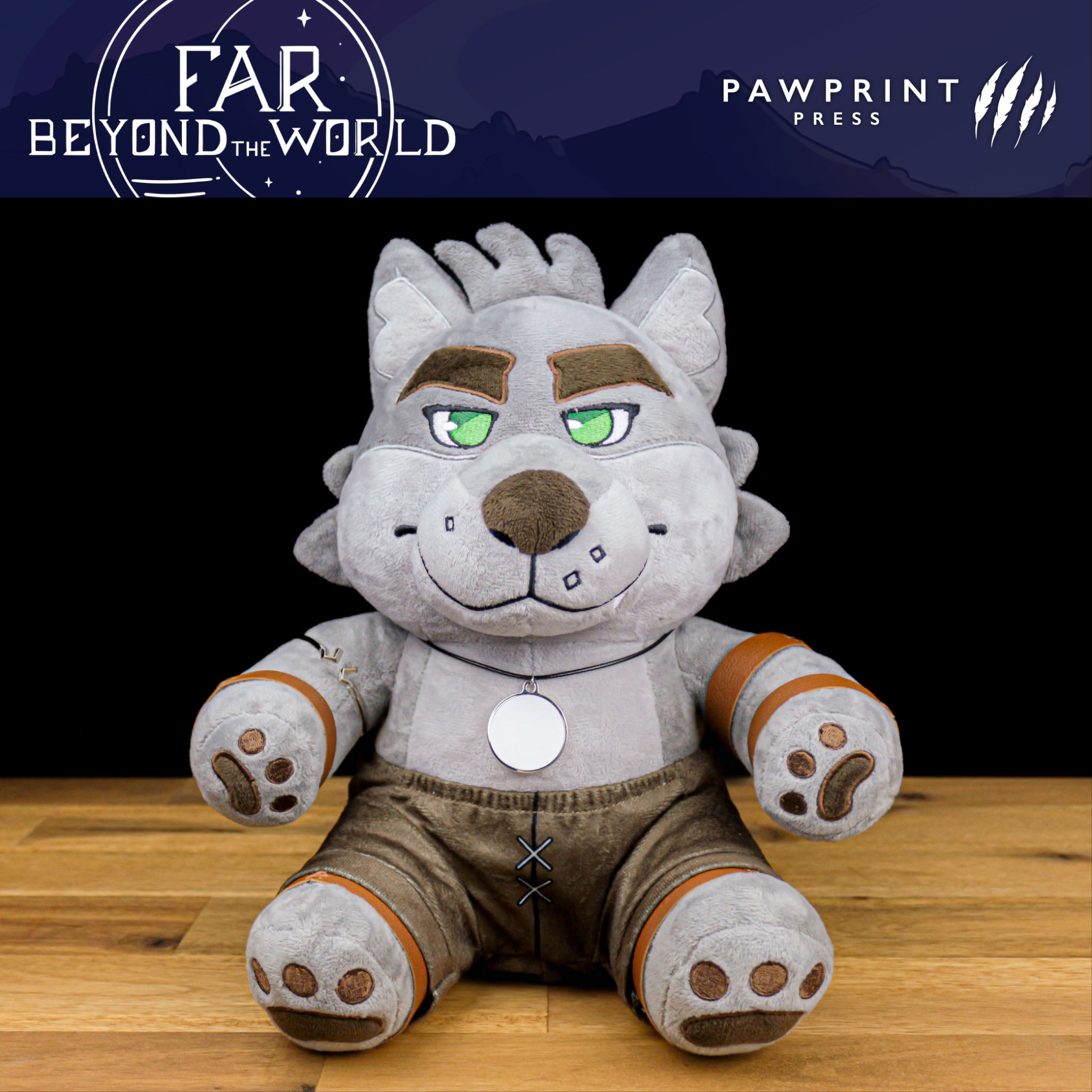 Far Beyond The World Ranok Plush Pawprint Press Official Store