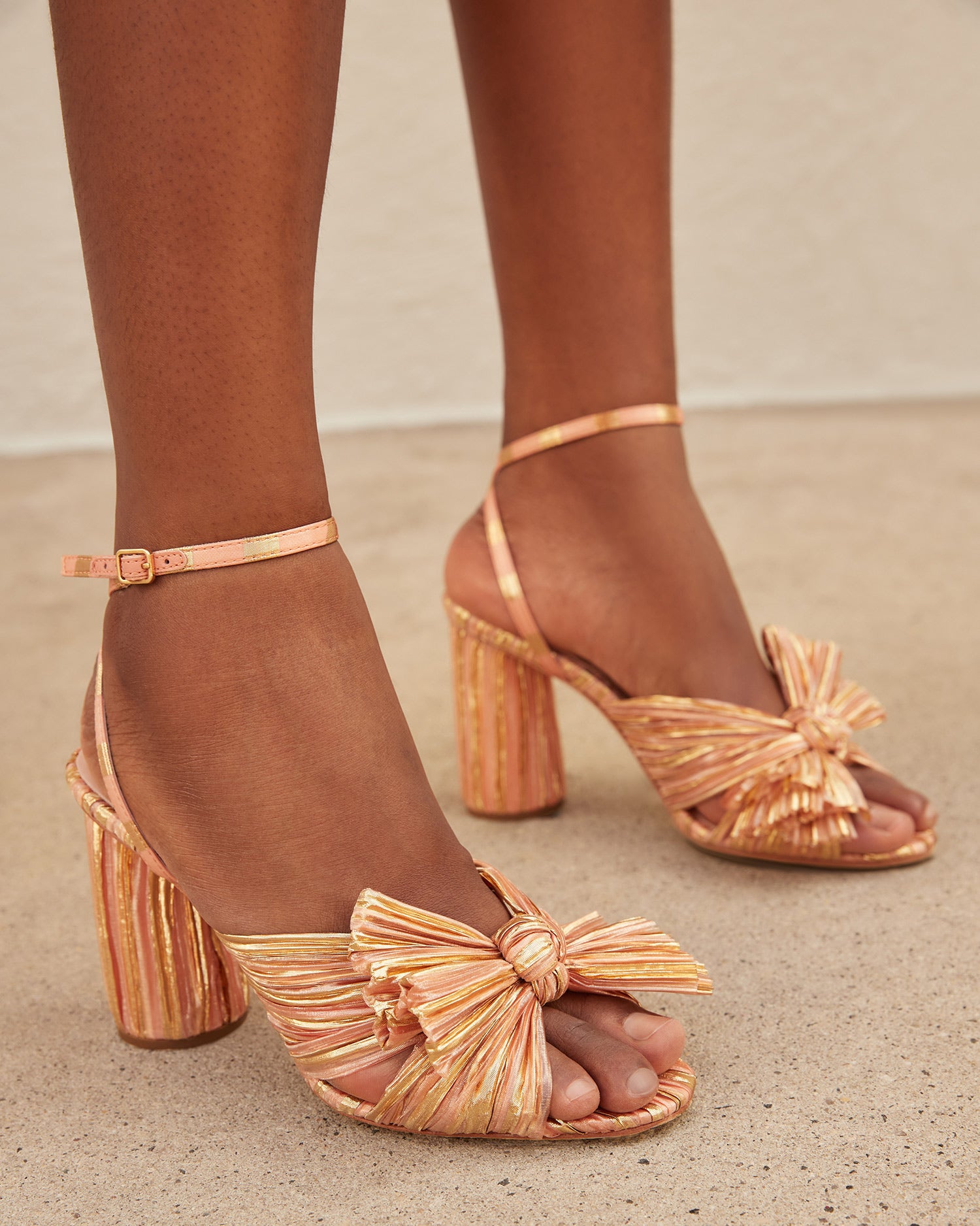 loeffler randall rose gold sandals