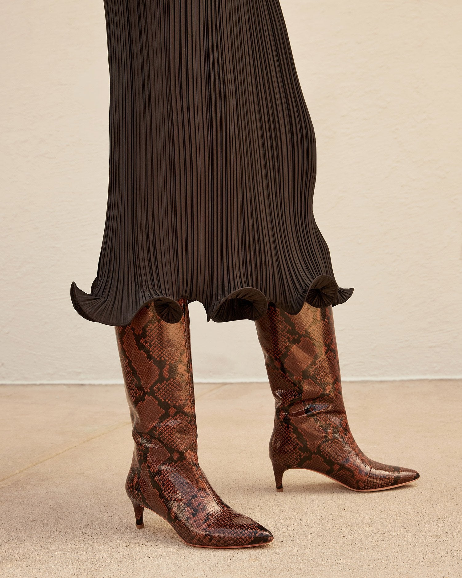 loeffler randall snake boot