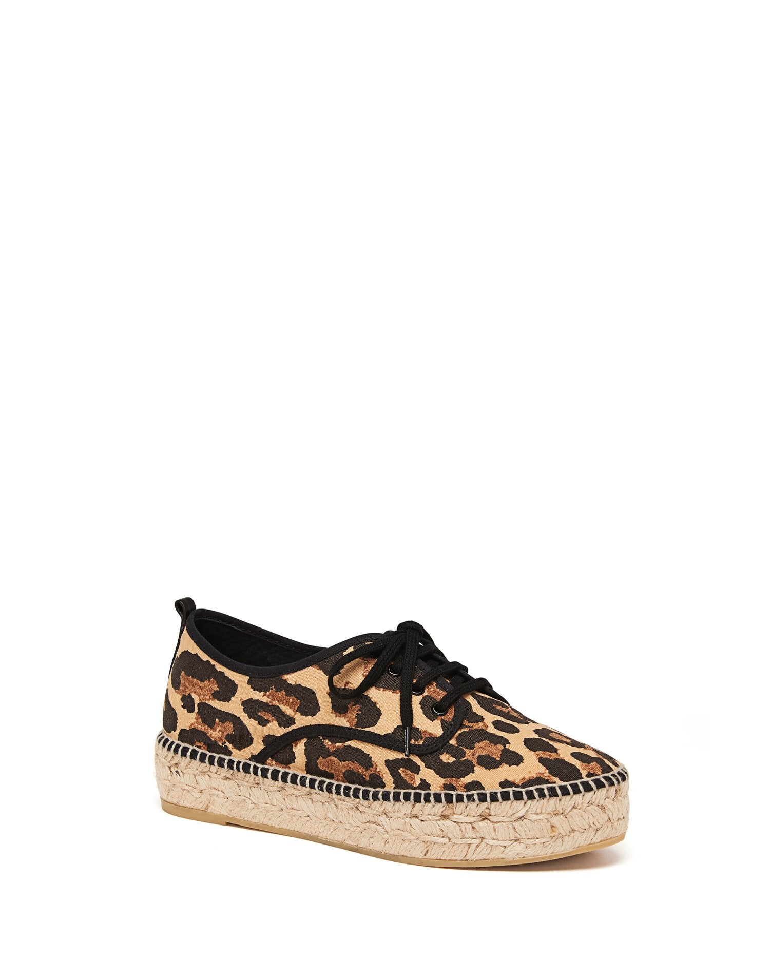 leopard espadrille sneakers