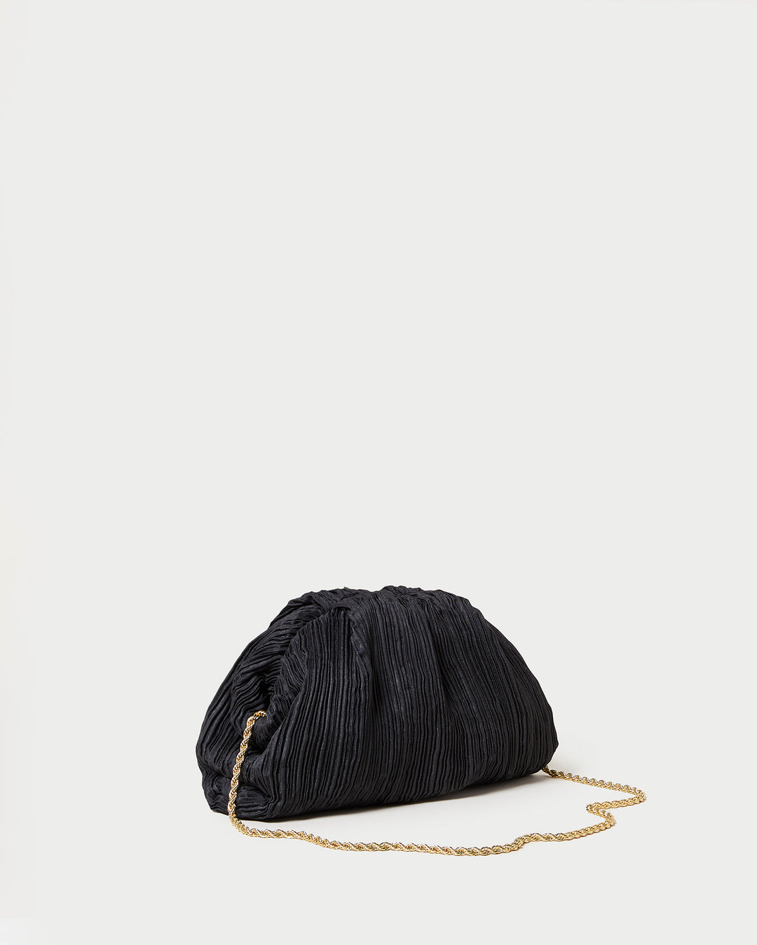 Loeffler Randall | Bailey Natural Pleated Dome Clutch l Clutches l ...