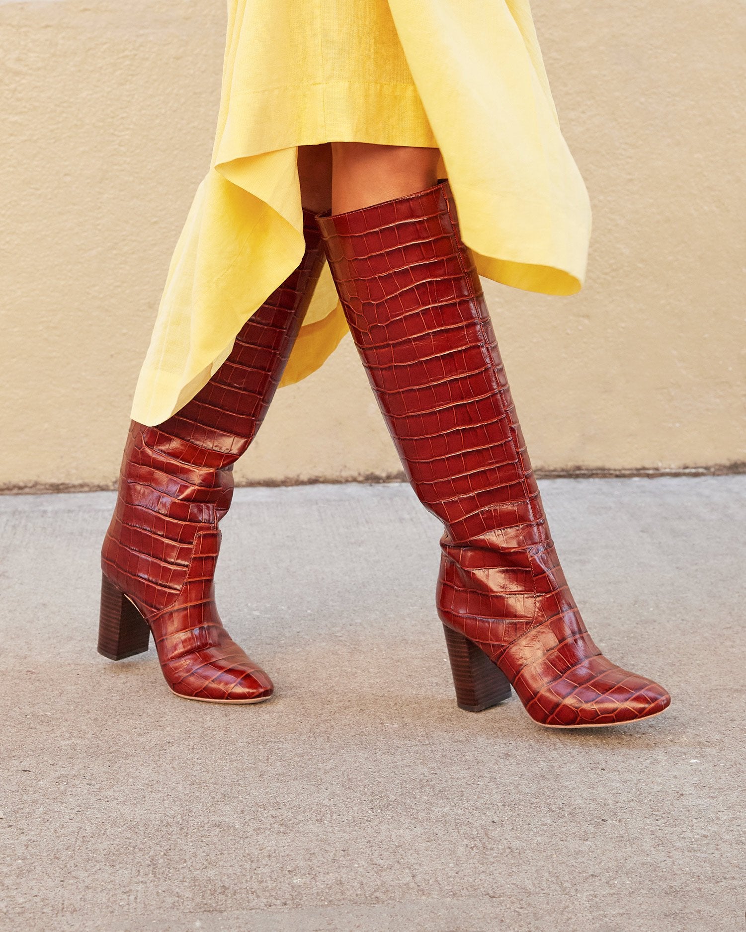 loeffler randall croc boots