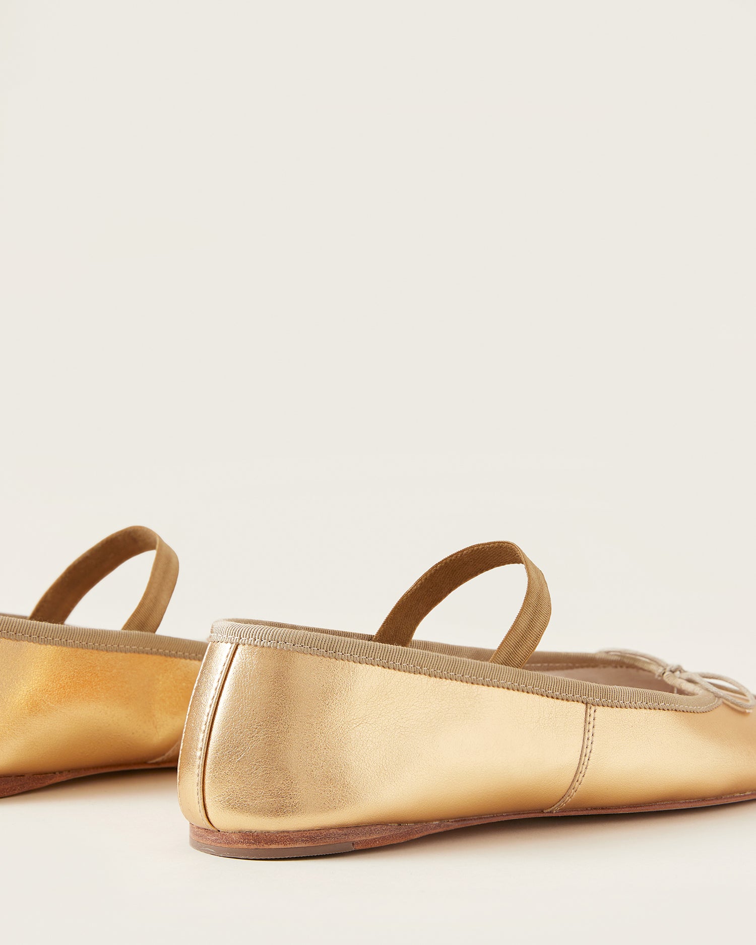 champagne color flats