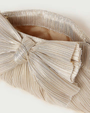 Loeffler Randall | Rayne Platinum Bow Clutch| Clutches| Handbags