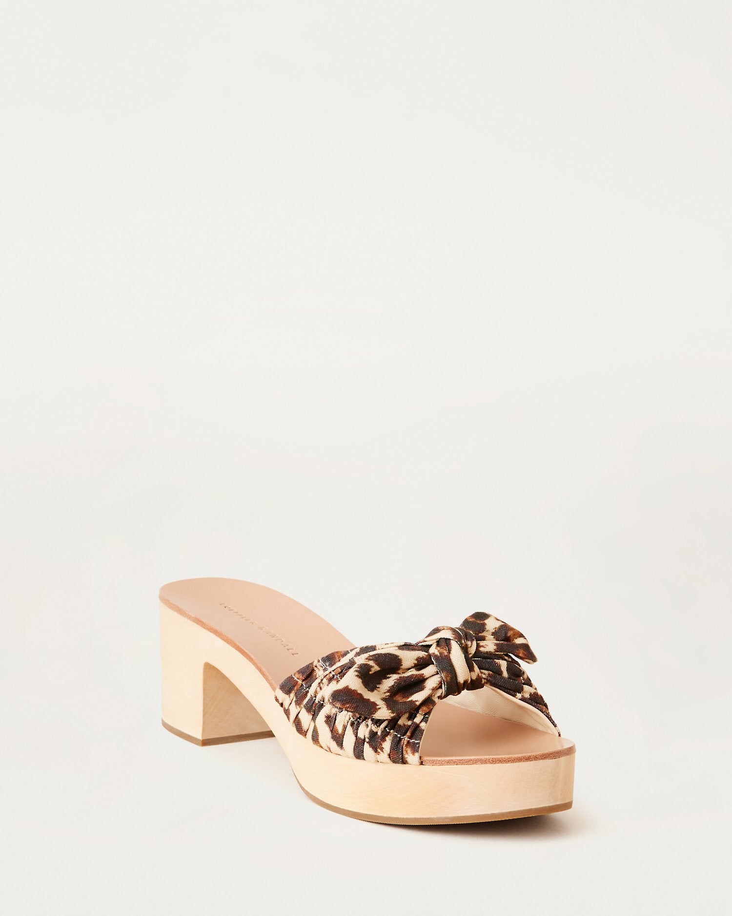 leopard clog