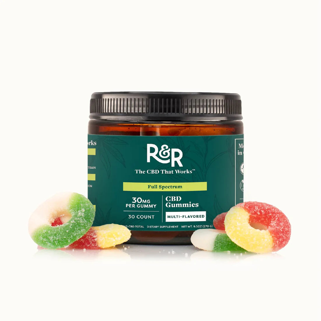 Organic Full Spectrum Gummy Rings - Kerwell product image