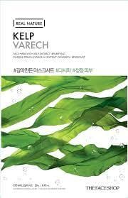 The Face Shop Real Nature Kelp Face Mask | Seaweed benefits dry skin - Charlotte's Beauty
