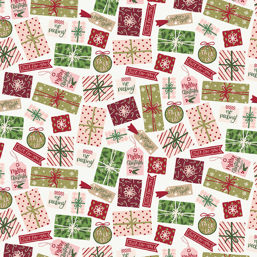 Christmas Village - Trees Pink by Katherine Lenius – Happy Little Stitch  Shop