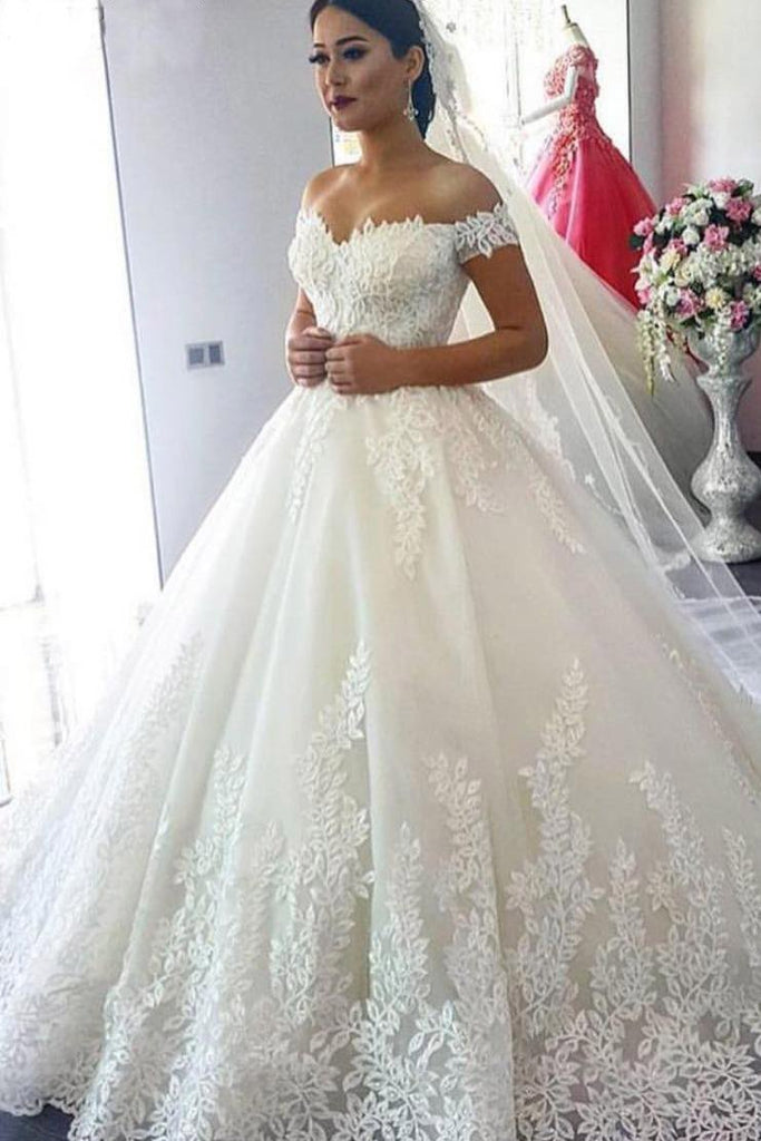 sweetheart lace bridal gowns