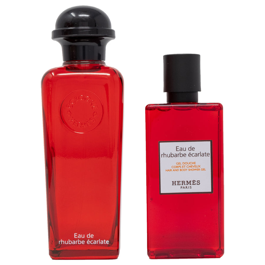 hermes rhubarb shower gel