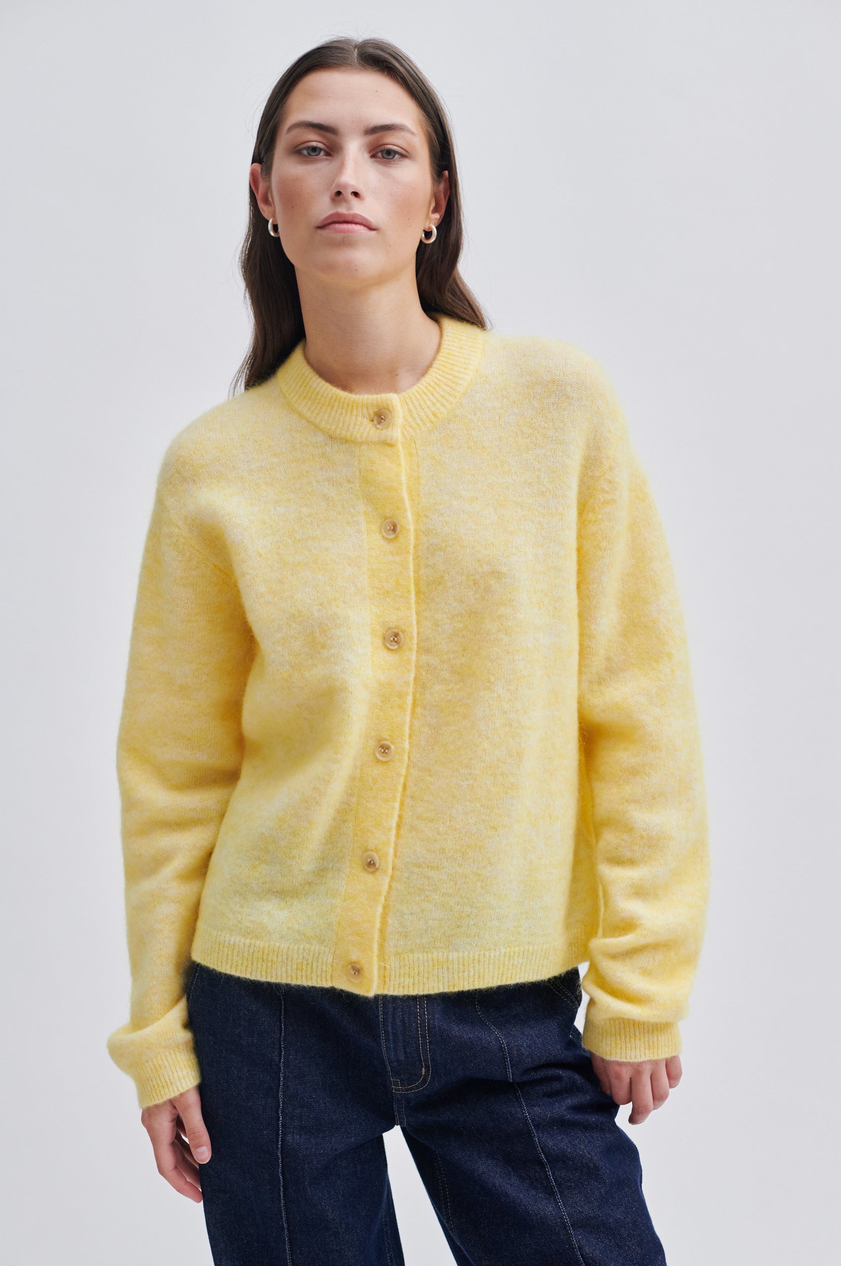 Brook Knit Rib Zip Cardigan – secondfemale.co.uk