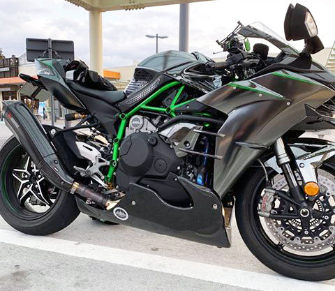 ninja h2マジカルレーシングアンダーカウル平織り 公式超高品質 自動車