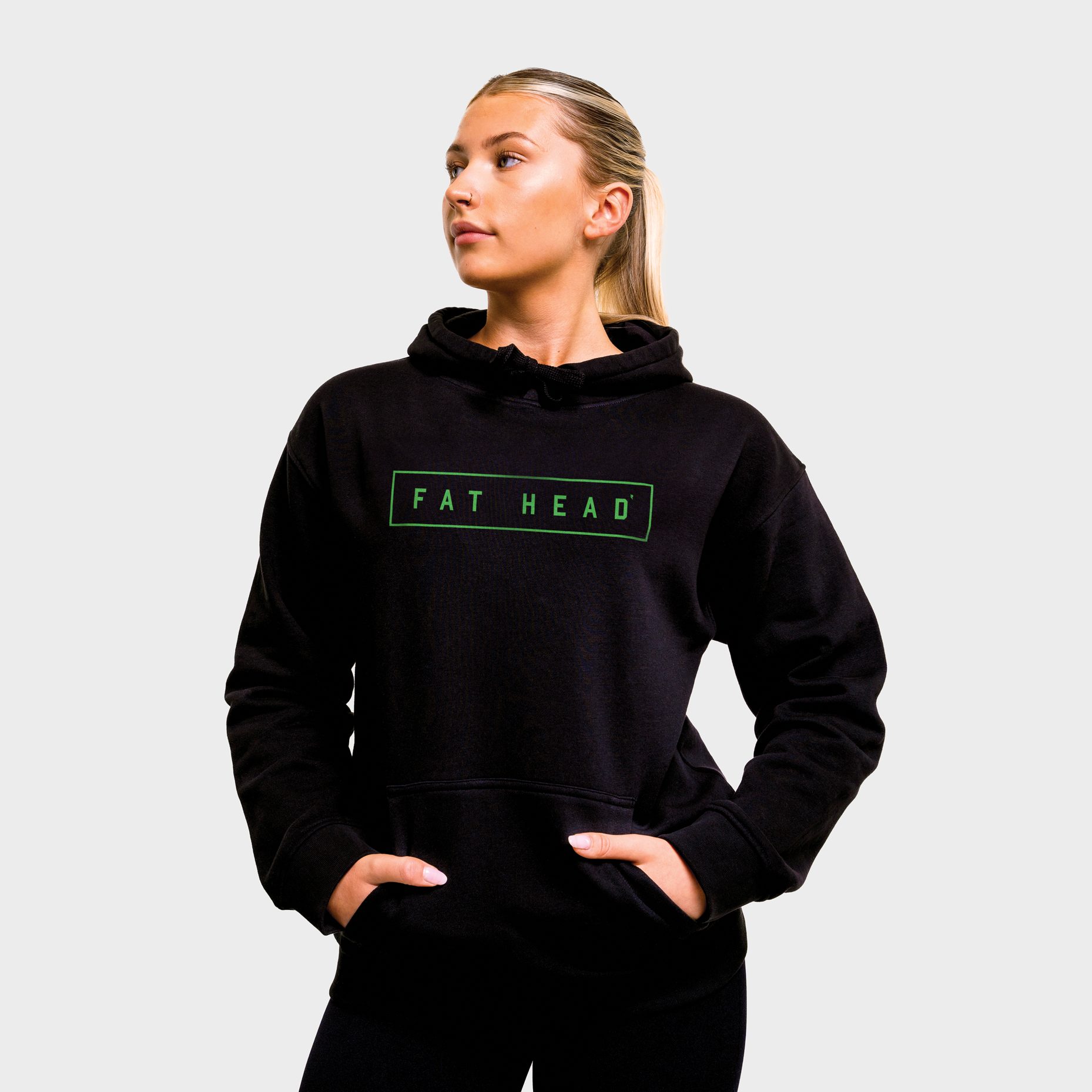 Fat Head Hoodie - Black