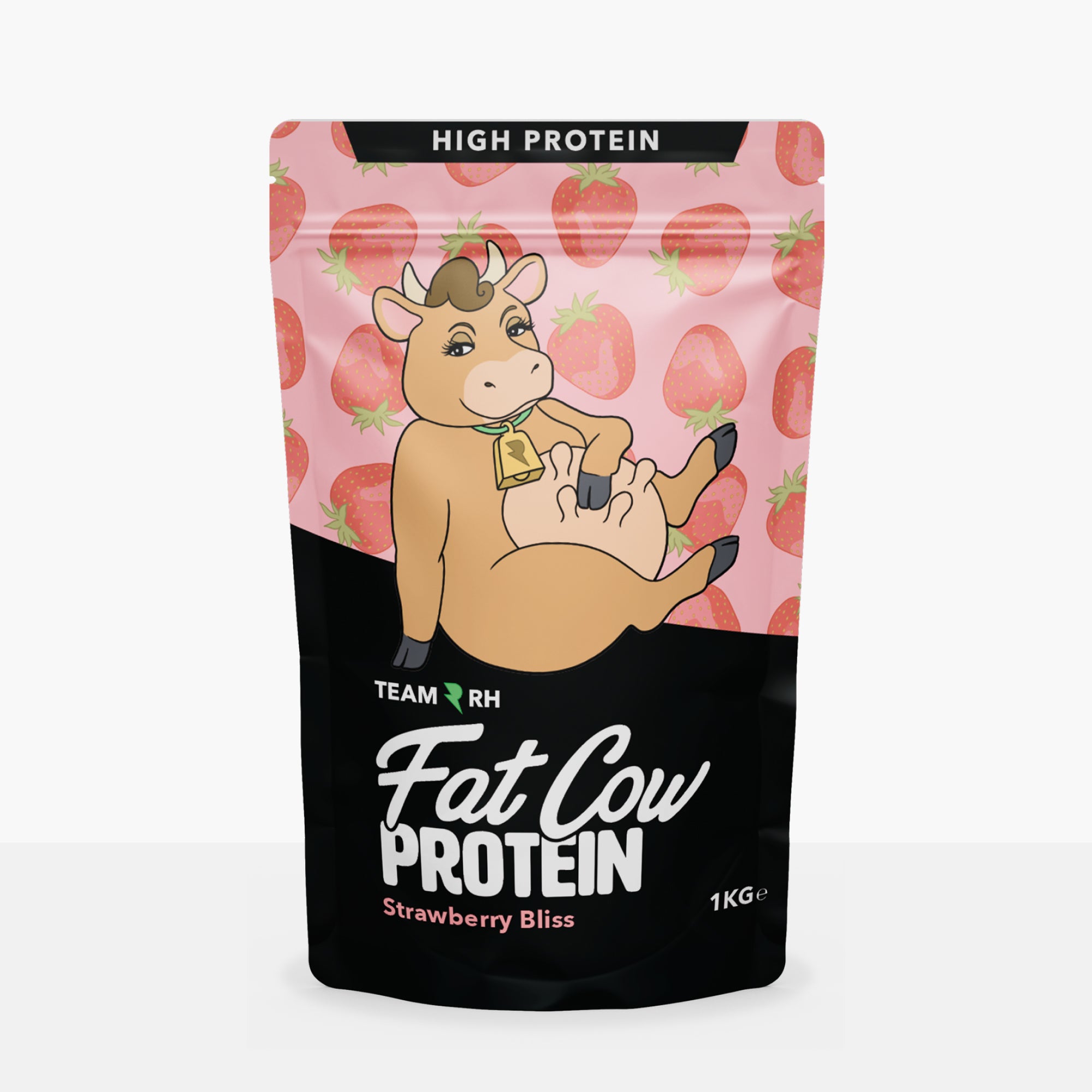 Fat Cow Strawberry Whey Protein