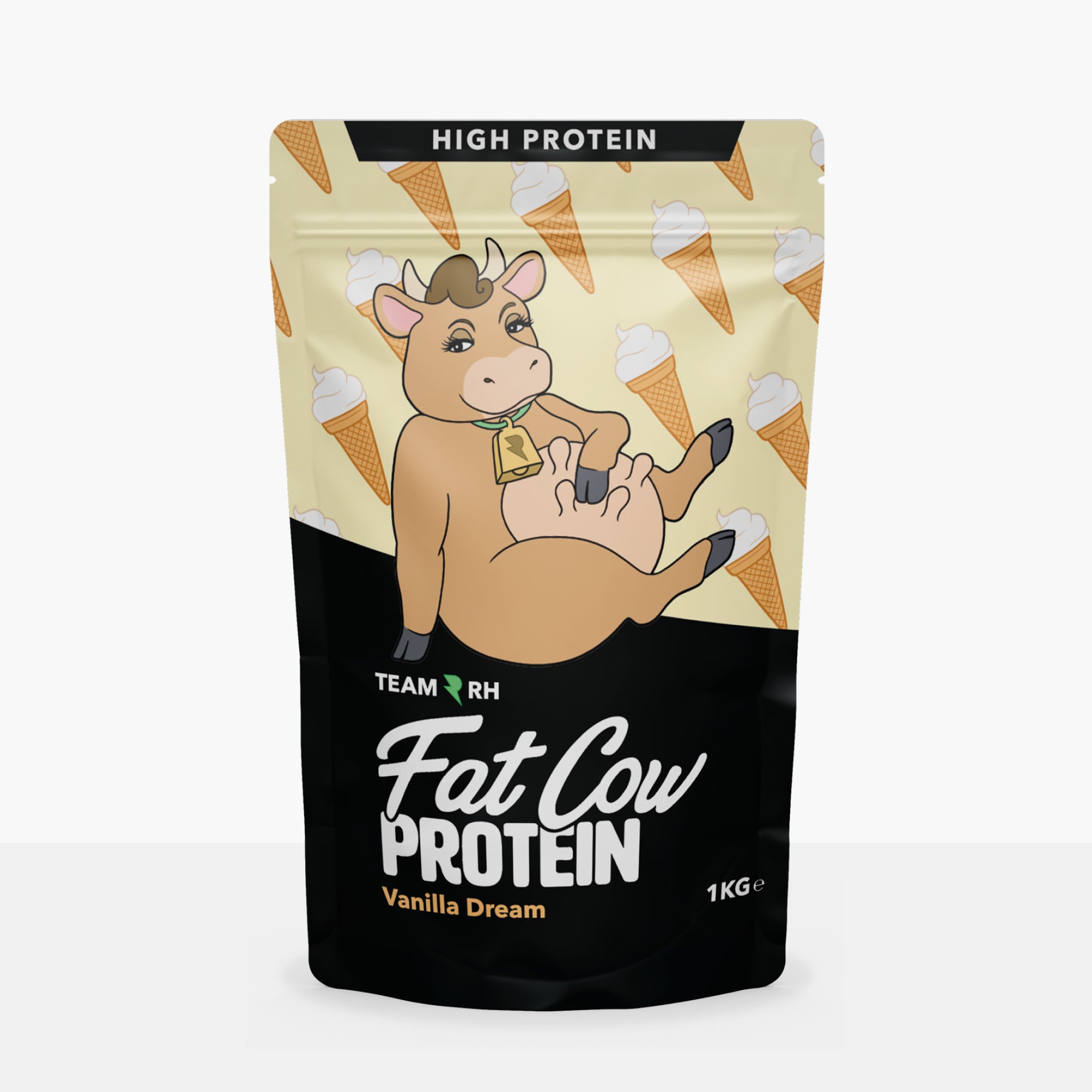 Fat Cow Vanilla Whey Protein Powder