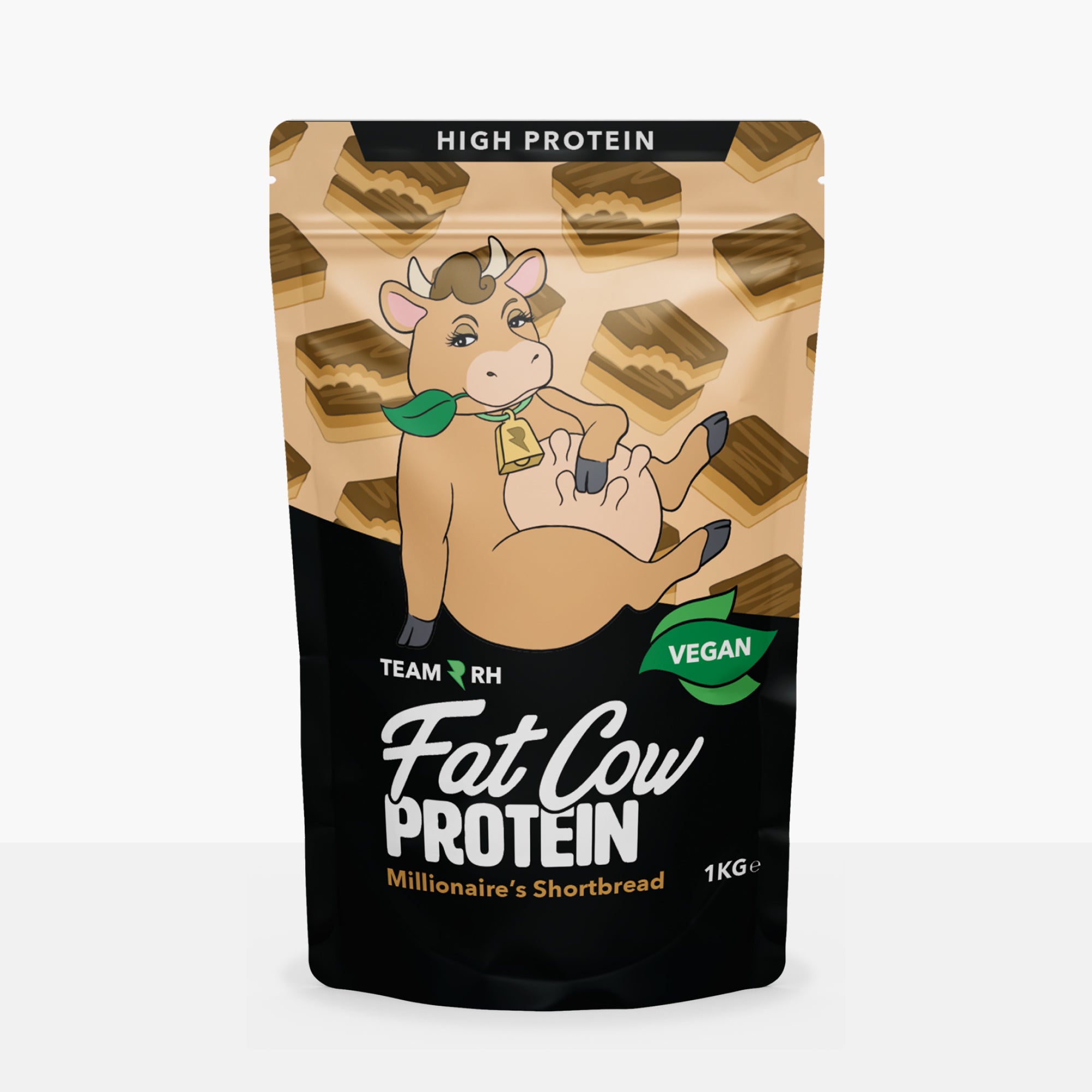 Fat Cow Millionaire's Shortbread Vegan Protein