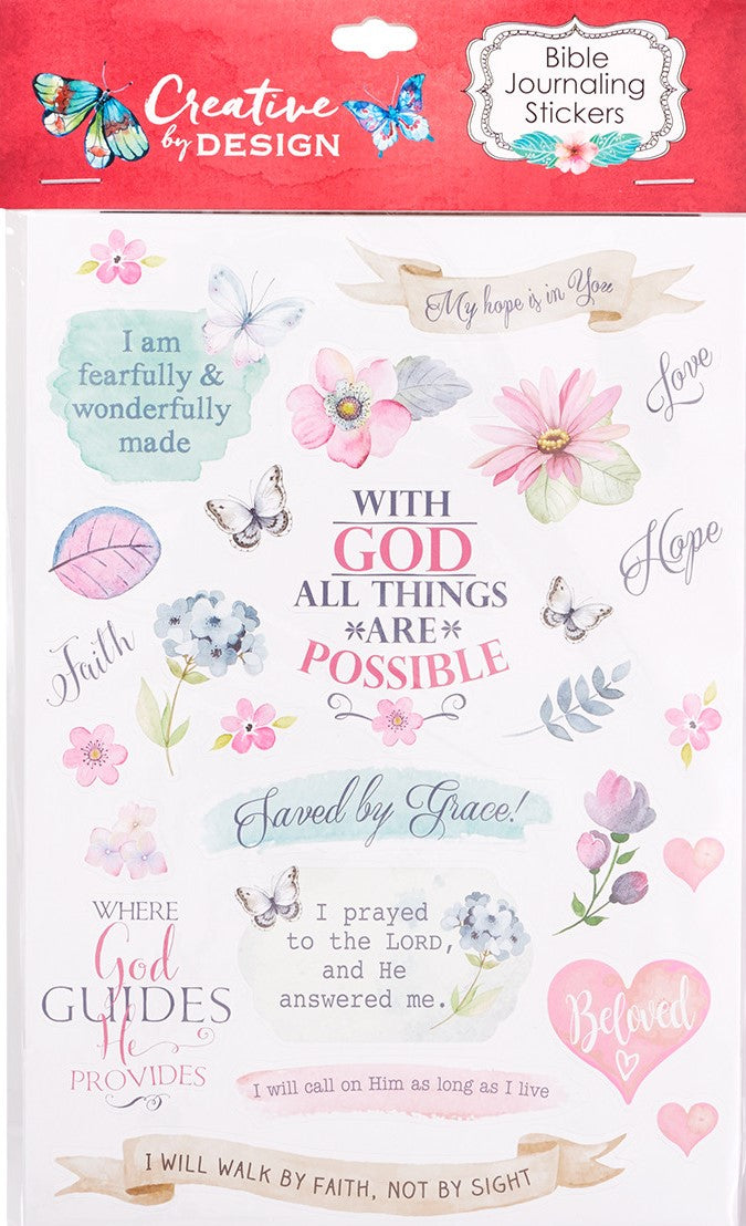 Stickers - Bible Journaling (Creative by Design) – Faith Reflections