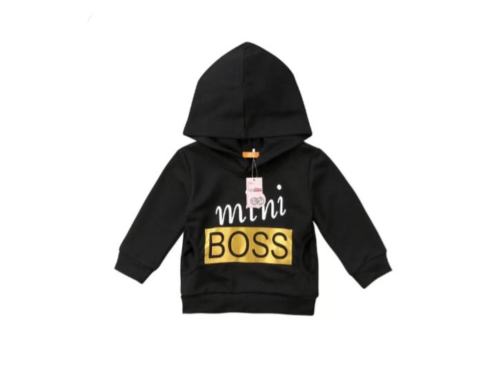 mini boss hoodie