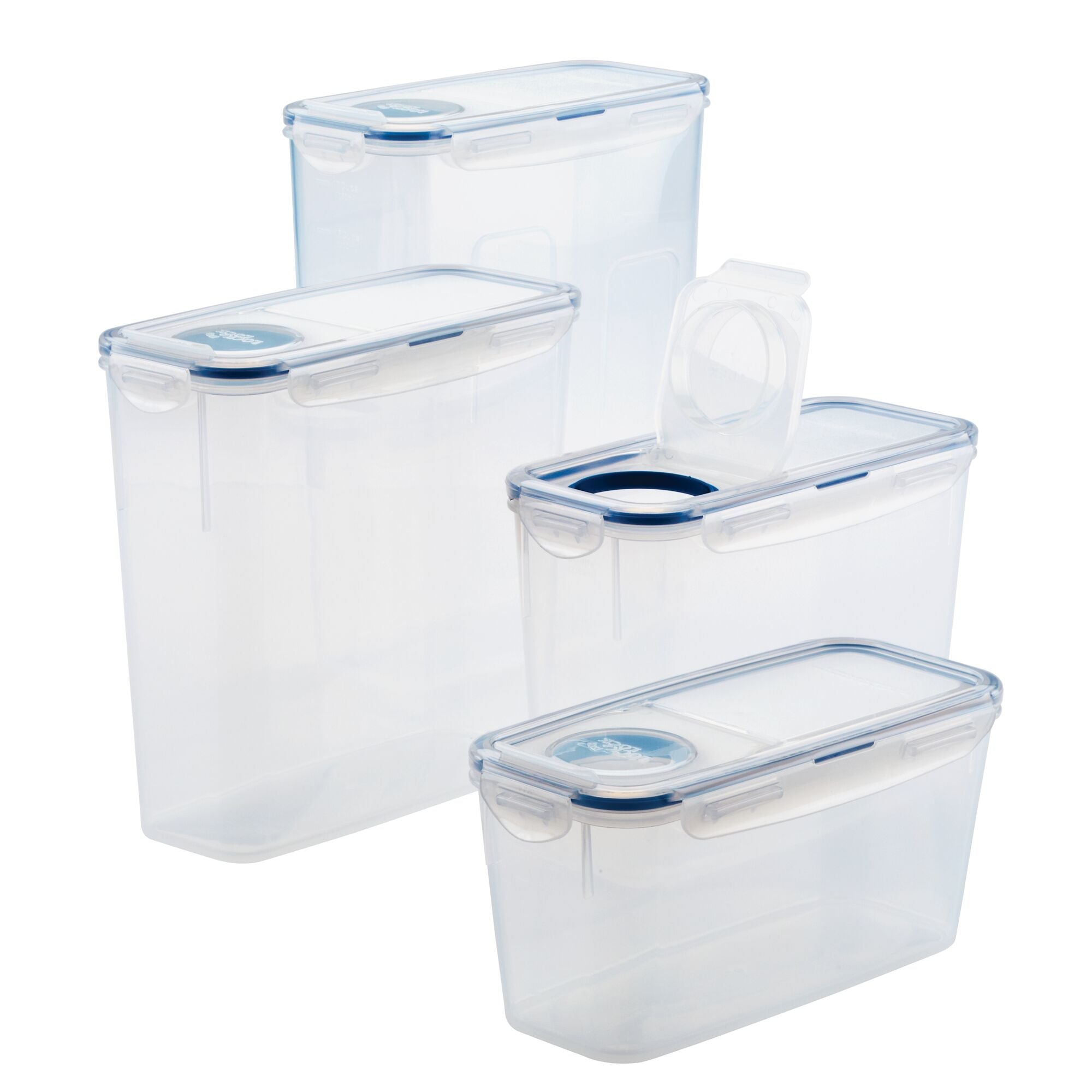 Image of Easy Essentials Pantry 8-Piece Rectangular Storage Container Set