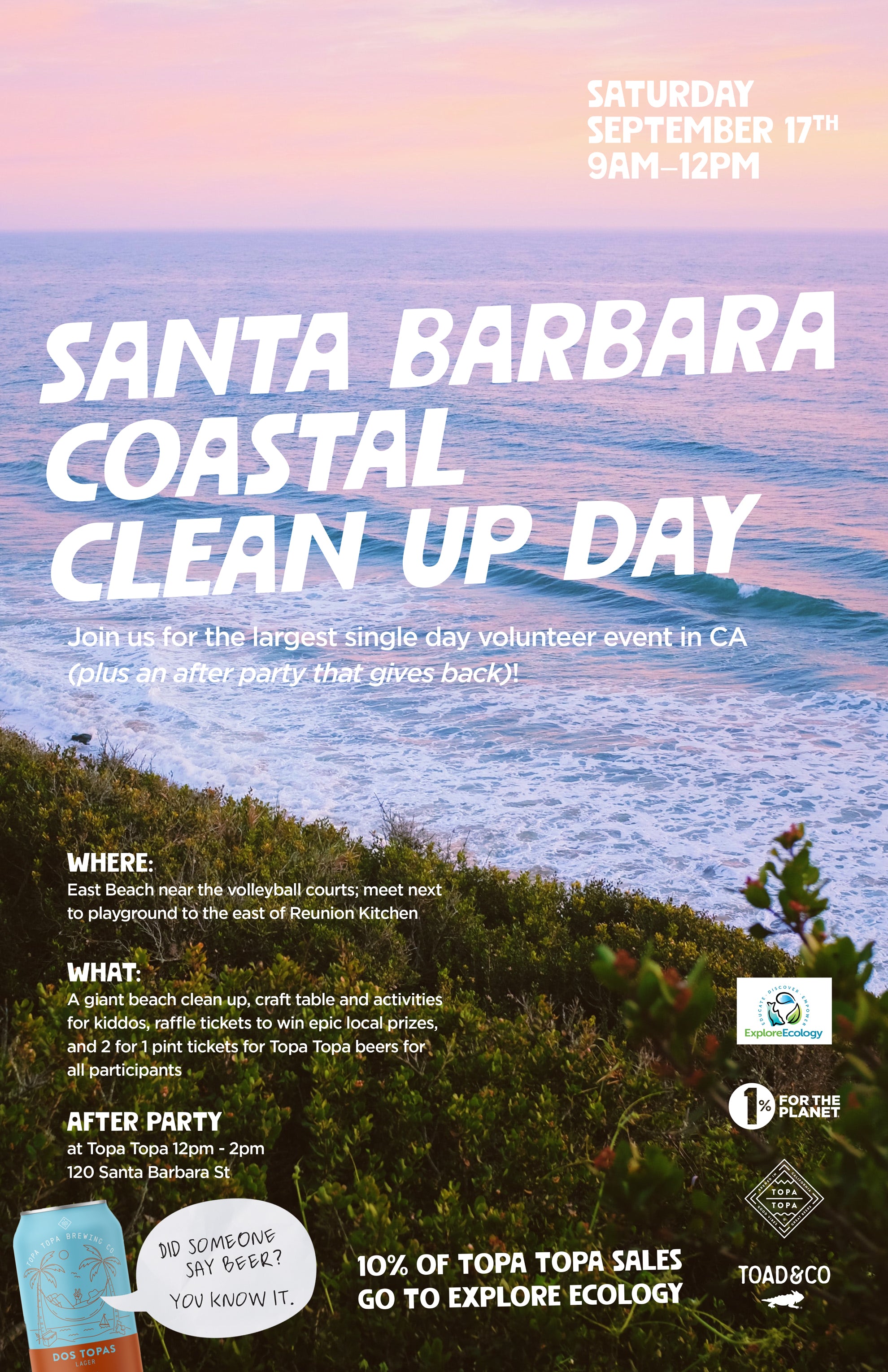 Santa Barbara Coastal Clean Up Day